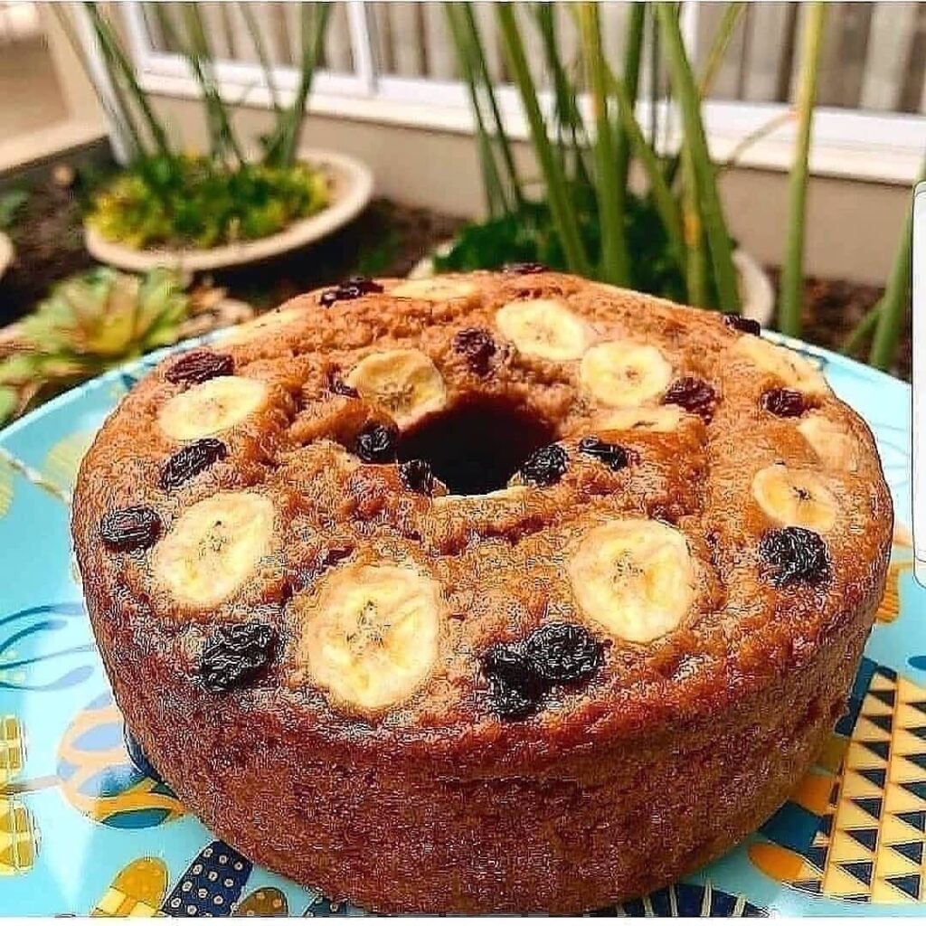 Bolo Secreto De Banana Passas Receitas De Mam E